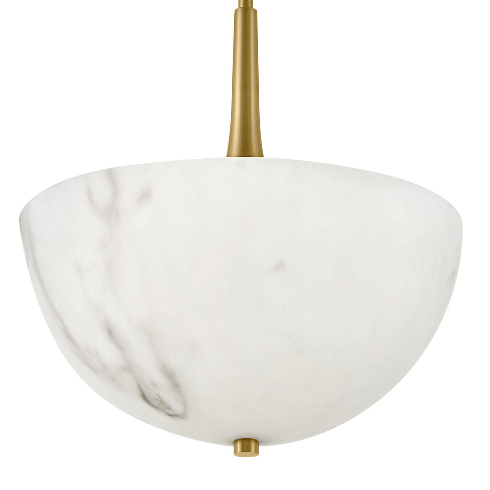 Inez Pendant - Lacquered Brass