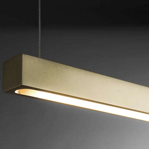 Ingot LED Linear Suspension by Hubbardton Forge