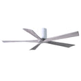 Load image into Gallery viewer, Irene Hugger 5-Blade Ceiling Fan - Gloss White Finish with Barn Wood Blades
