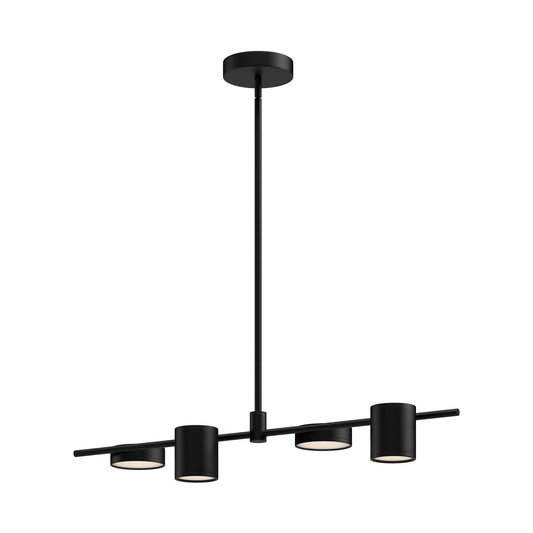 Jayden LED Linear Pendant in Black Finish | Kuzco Lighting