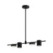Jayden LED Linear Pendant in Black Finish | Kuzco Lighting