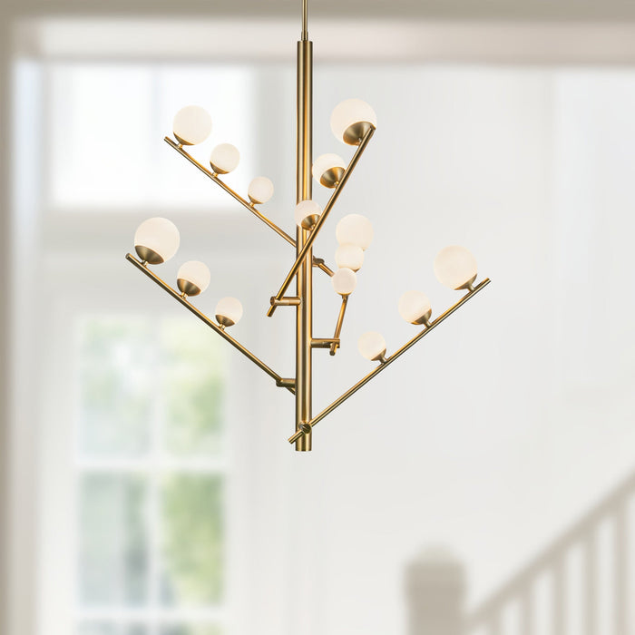 Cypress LED Chandelier by Kuzco Lighting