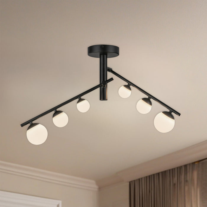 Cypress LED Semi-Flush by Kuzco Lighting