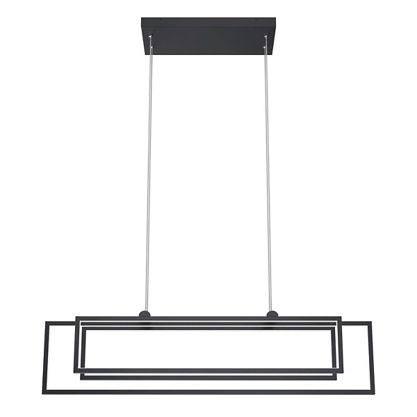 Jestin LED Linear Suspension - Matte Black