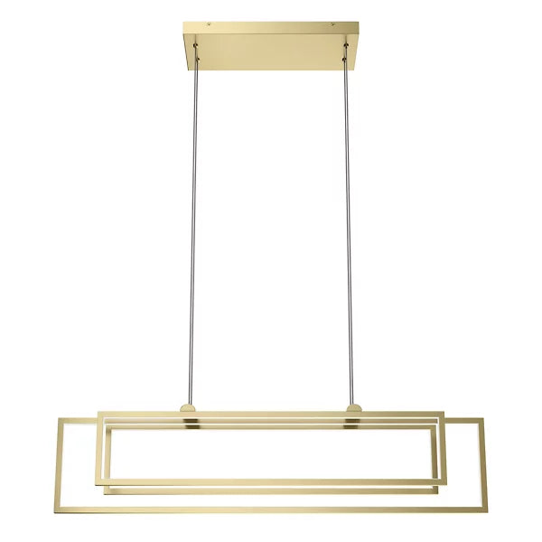 Jestin LED Linear Suspension - Champagne Gold