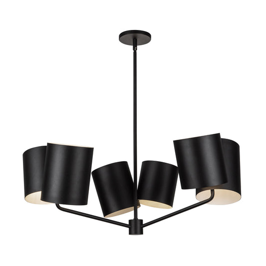 Keiko Chandelier in Black Finish | Kuzco Lighting