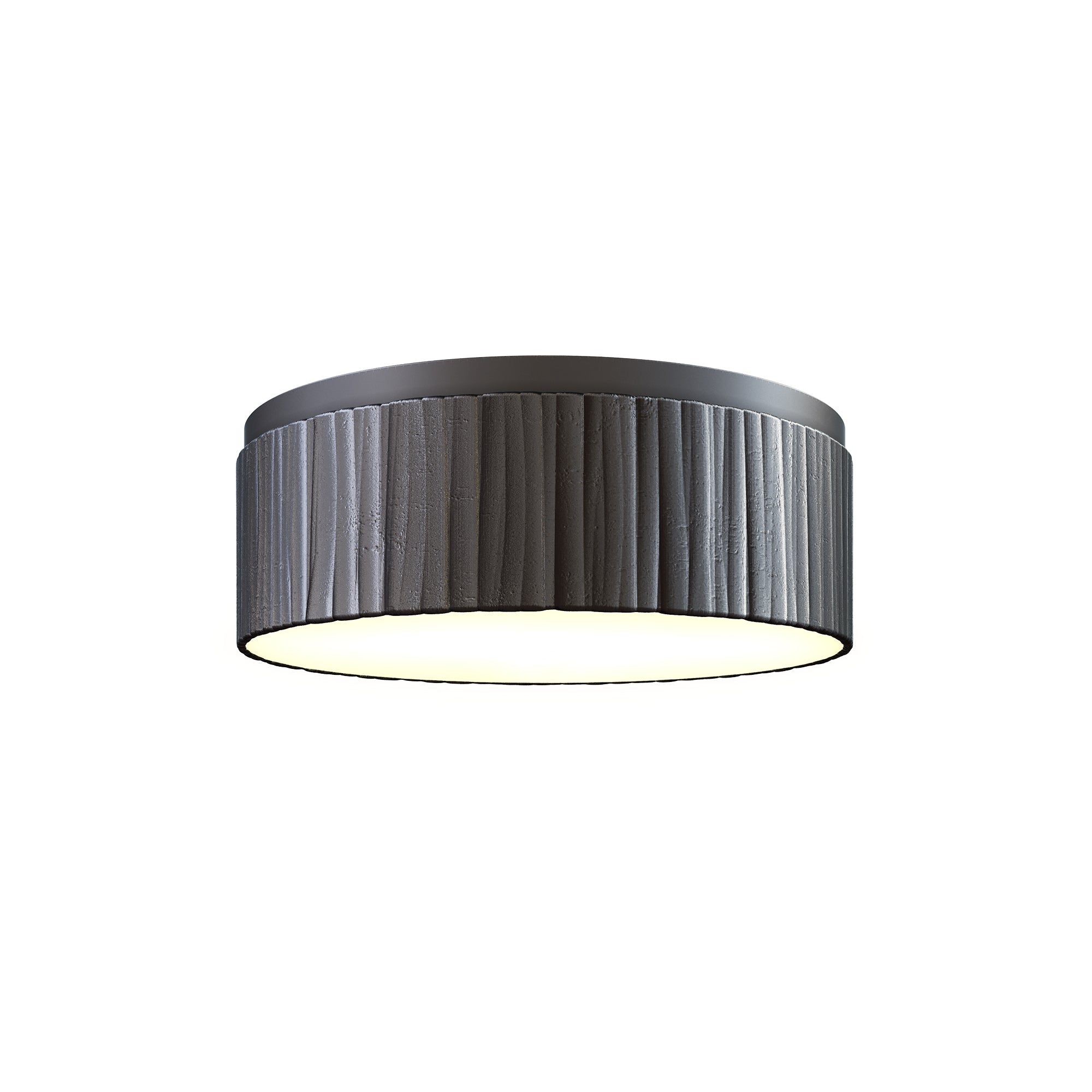 Kensington 12-in Urban Bronze LED Flush Mount by Alora Lighting | FM361212UB | Alora Lighting