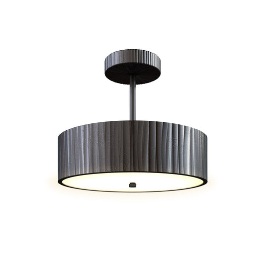 Kensington 12-in Urban Bronze LED Semi Flush Mount by Alora Lighting | SF361212UB | Alora Lighting