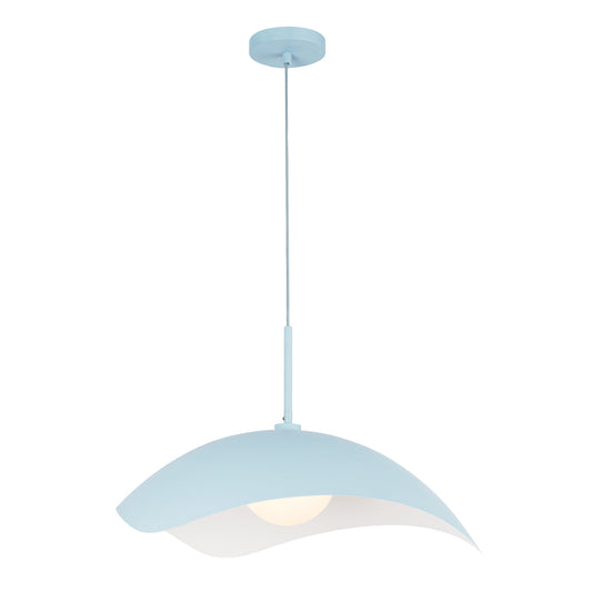 Kirby Pendant in Cerulean Finish | Kuzco Lighting