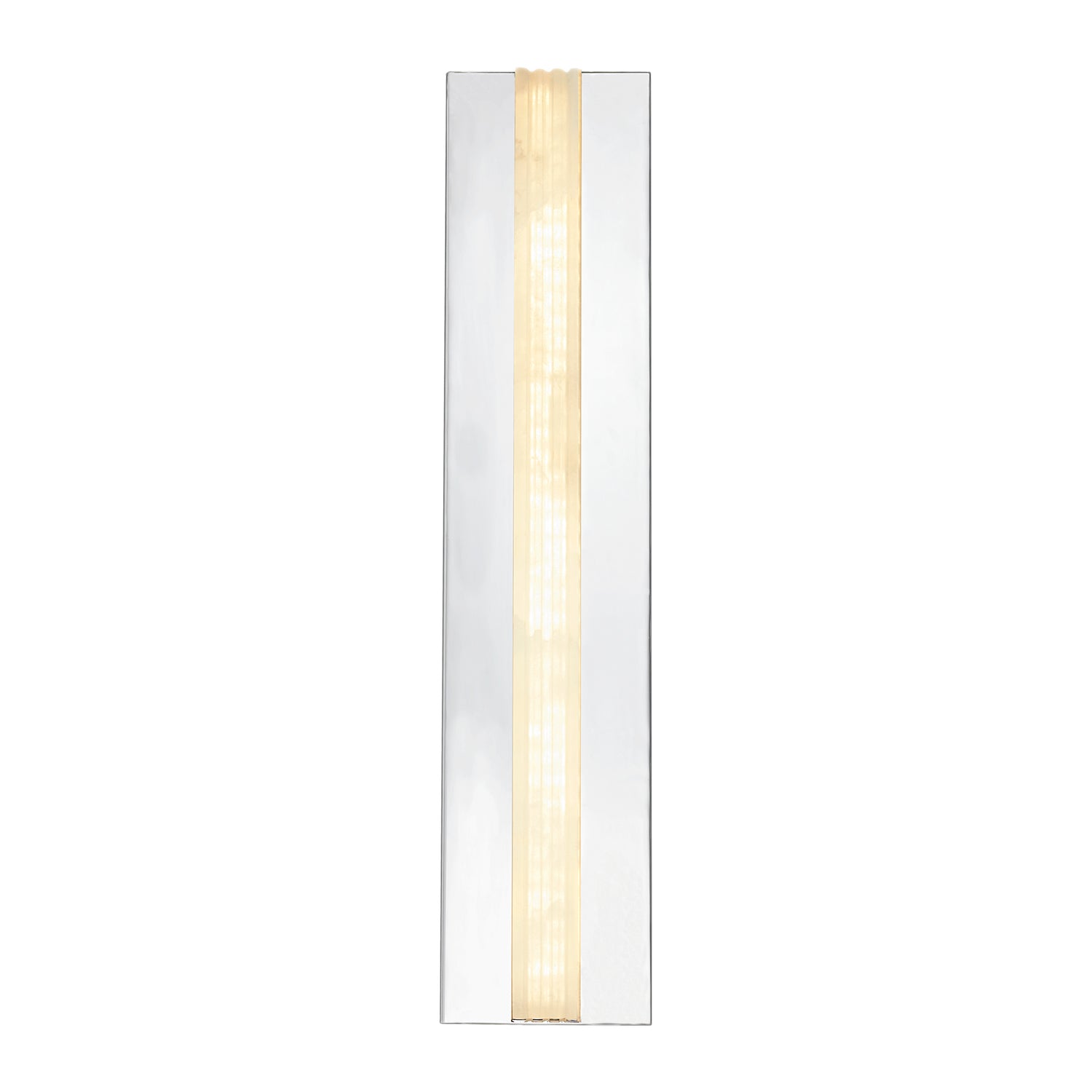 Kismet 23-in Polished Nickel/Alabaster LED Wall/Vanity by Alora Lighting | WV322623PNAR | Alora Lighting