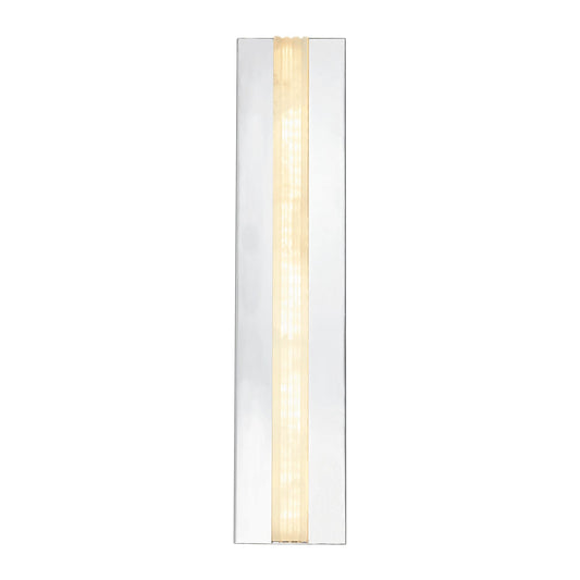 Kismet 23-in Polished Nickel/Alabaster LED Wall/Vanity by Alora Lighting | WV322623PNAR | Alora Lighting
