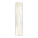 Kismet 23-in Polished Nickel/Alabaster LED Wall/Vanity by Alora Lighting | WV322623PNAR | Alora Lighting
