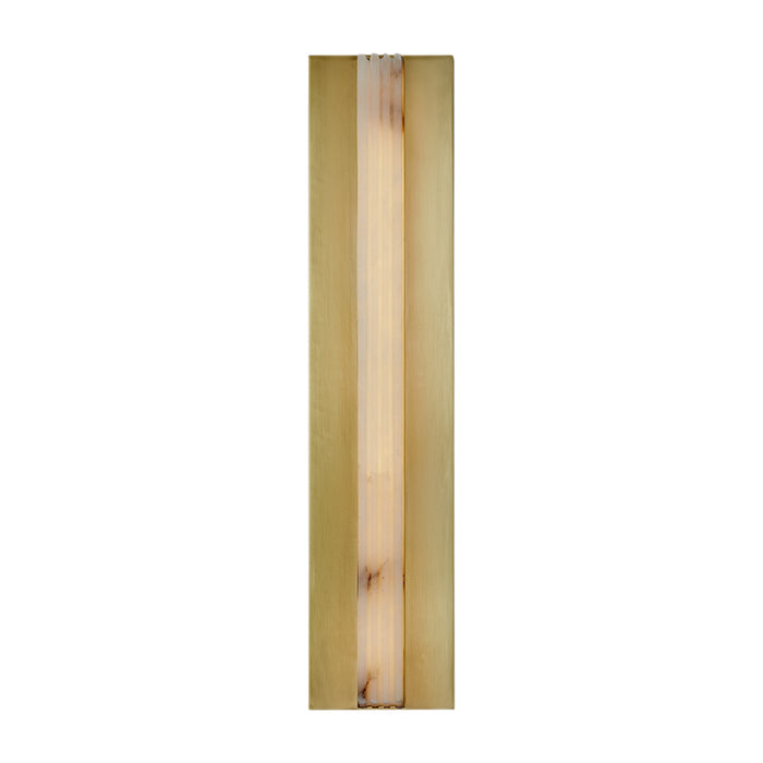 Kismet 23-in Vintage Brass/Alabaster LED Wall/Vanity by Alora Lighting | WV322623VBAR | Alora Lighting