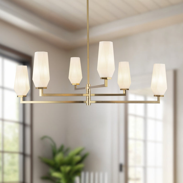 Krysta Chandelier by Alora Lighting