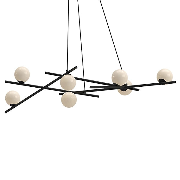 Amara LED Chandelier | White Display