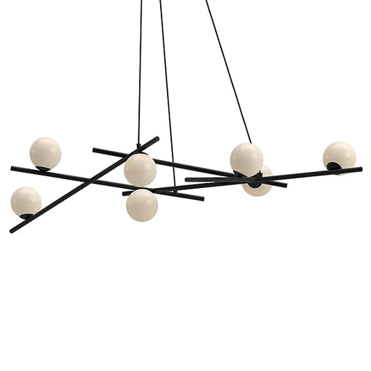 Amara LED Chandelier | White Display