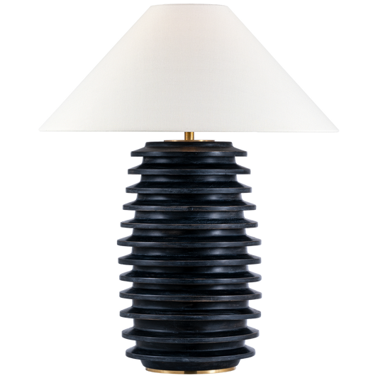 Crenelle 27" Stacked Table Lamp