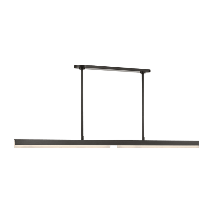Linea Linear Chandelier by Visual Comfort Modern