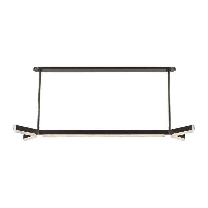 Linea Linear Chandelier by Visual Comfort Modern