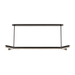 Linea Linear Chandelier by Visual Comfort Modern