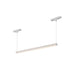 Kyan Linear Pendant in White Finish | Kuzco Lighting