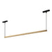 Kyan Linear Pendant in Brushed Gold Finish | Kuzco Lighting