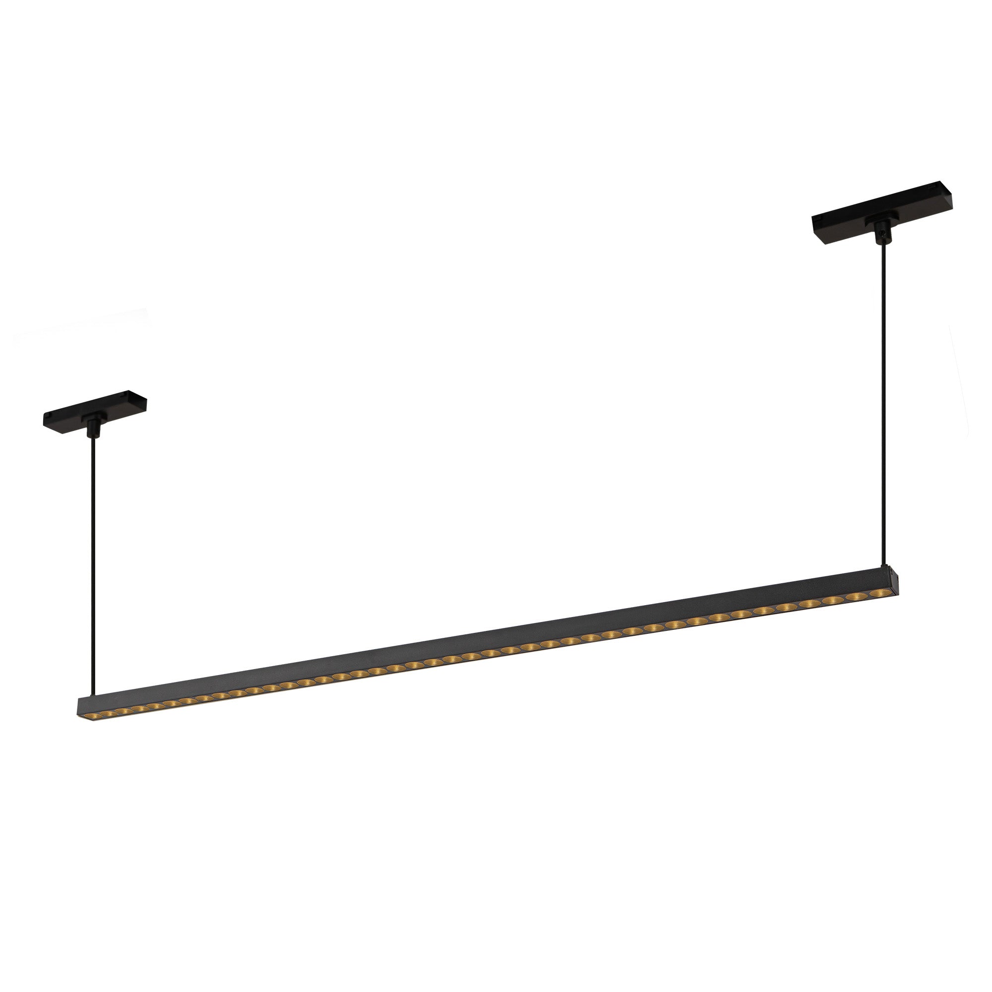 Kyan Linear Pendant in Black Finish | Kuzco Lighting
