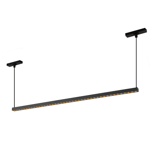 Kyan Linear Pendant in Black Finish | Kuzco Lighting
