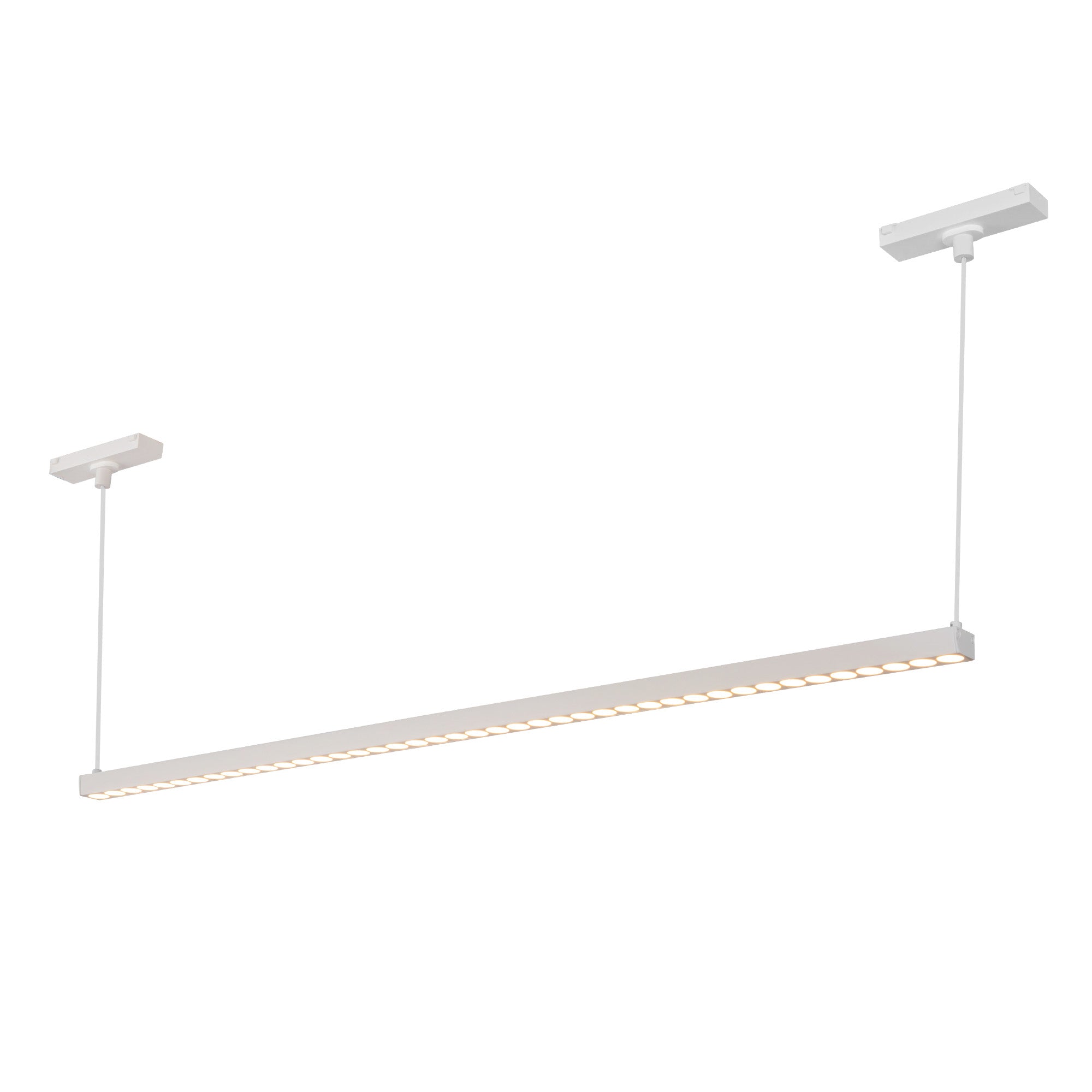 Kyan Linear Pendant in White Finish | Kuzco Lighting