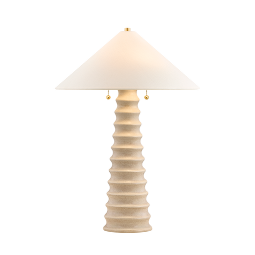 Franconia Table Lamp by Hudson Valley Lighting - Aged Brass Finish