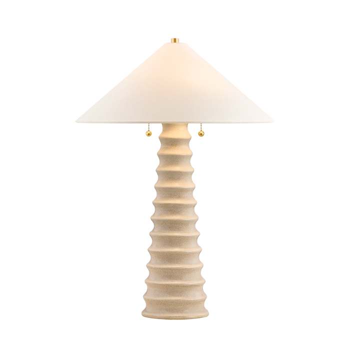 Franconia Table Lamp by Hudson Valley Lighting - Aged Brass Finish