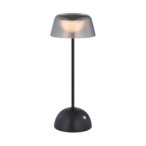 Hughsonville Rechargeable Table Lamp by Hudson Valley Lighting - Soft Black Finish