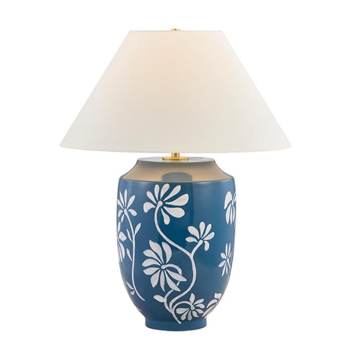 Kent Falls Table Lamp by Hudson Valley Lighting - Aged Brass Finish