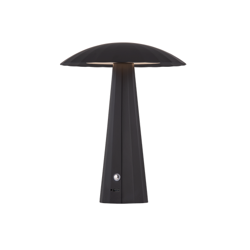 Henniker Rechargeable Table Lamp by Hudson Valley Lighting - Soft Black Finish
