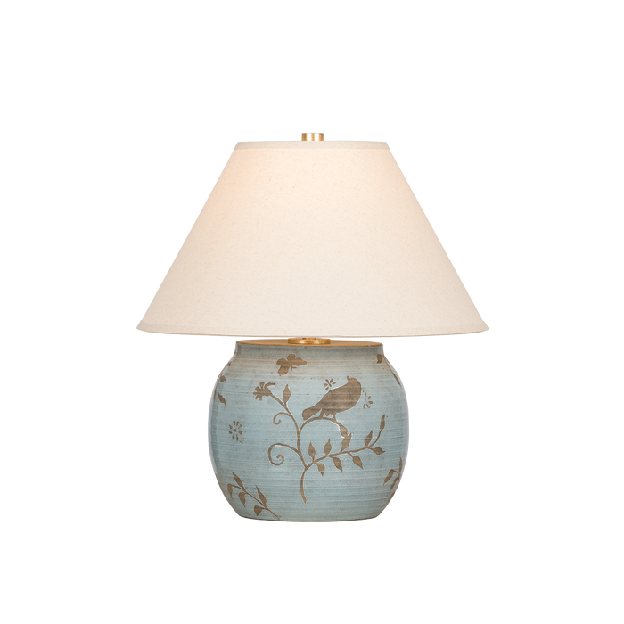 Eavesport Table Lamp by Hudson Valley Lighting - Vintage Gold Leaf Finish