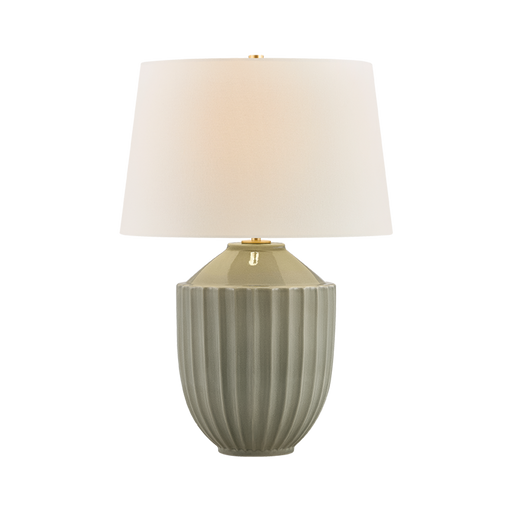 Solvay Table Lamp by Hudson Valley Lighting - Aged Brass Finish