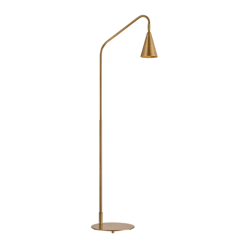 Lumberland Floor Lamp by Hudson Valley Lighting - Patina Brass Finish