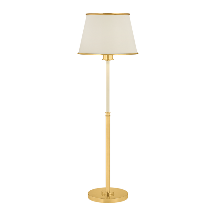 Lanesville Floor Lamp by Hudson Valley Lighting - Aged Brass Finish