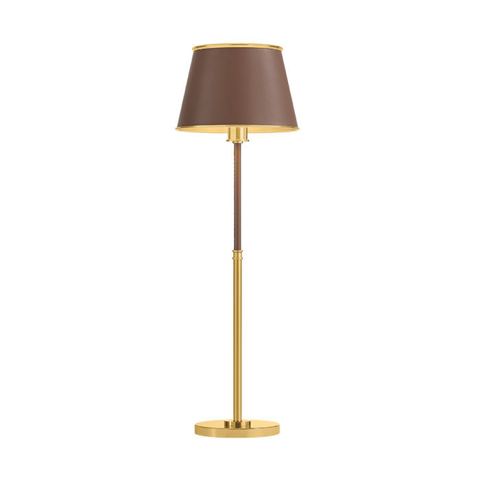 Lanesville Floor Lamp by Hudson Valley Lighting - Aged Brass Finish