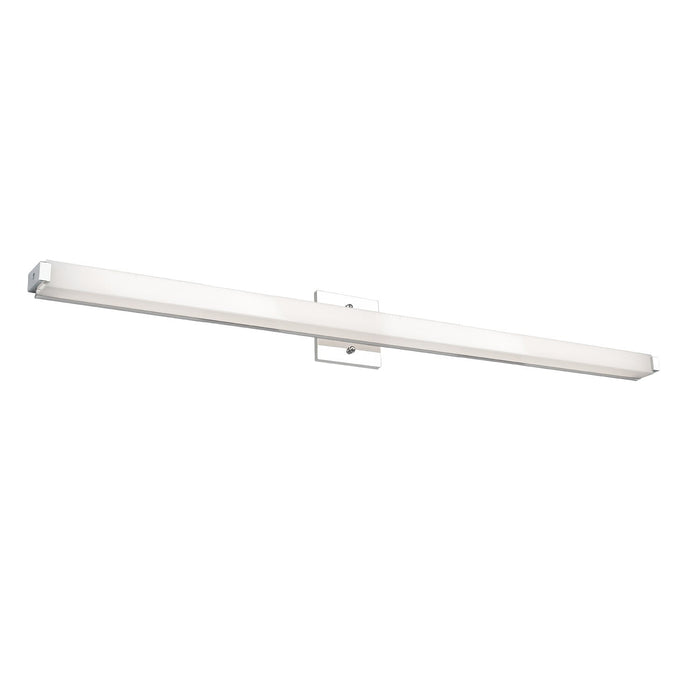 Latitude-Slim LED Vanity in Chrome Finish | Kuzco Lighting