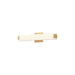 Latitude LED Vanity in Brushed Gold Finish | Kuzco Lighting