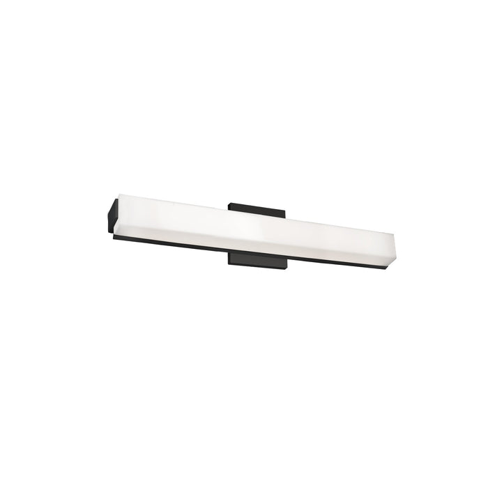 Latitude LED Vanity in Black Finish | Kuzco Lighting