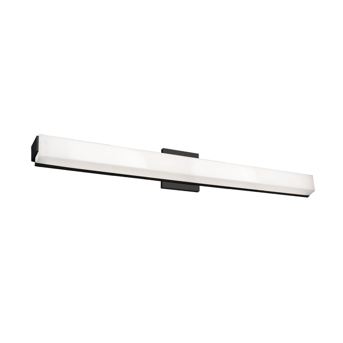 Latitude LED Vanity in Black Finish | Kuzco Lighting