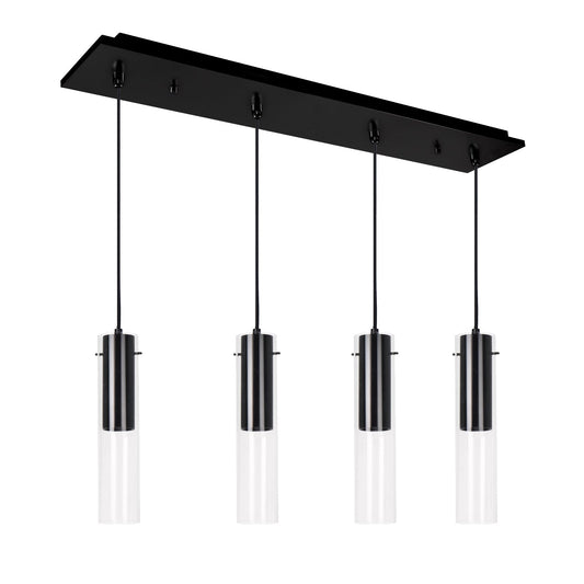 Lena Multi-Light Pendant in Black Finish | Kuzco Lighting