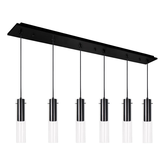 Lena Multi-Light Pendant in Black Finish | Kuzco Lighting
