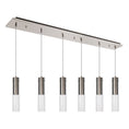 Load image into Gallery viewer, Lena Multi-Light Pendant in Brushed Nickel Finish | Kuzco Lighting
