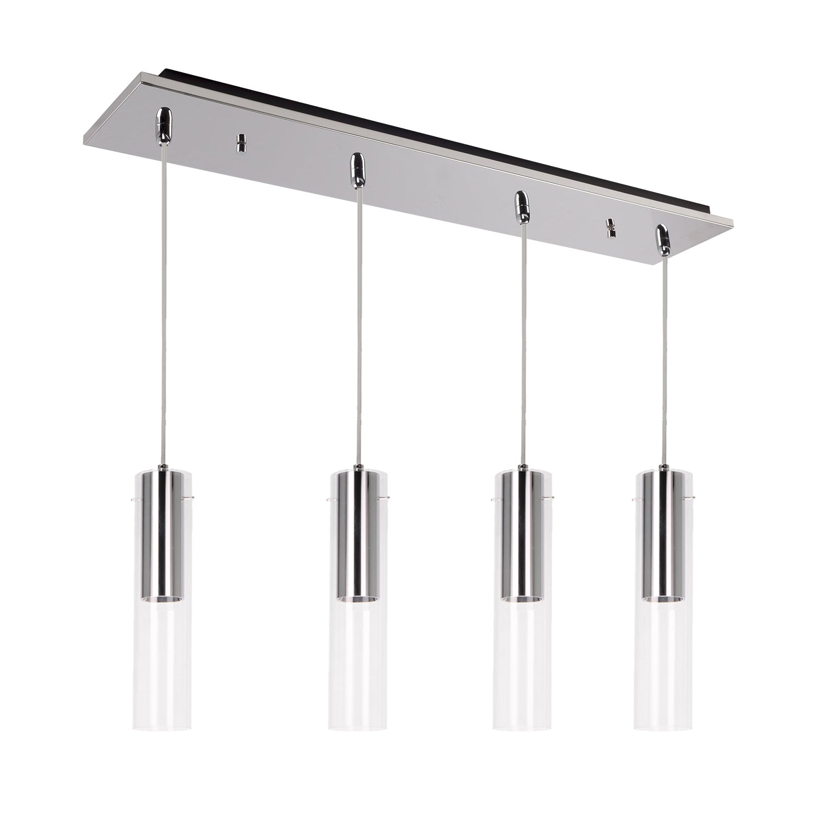 Lena Multi-Light Pendant in Chrome Finish | Kuzco Lighting