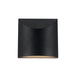Lenox LED Exterior Wall Sconce in Black Finish | Kuzco Lighting