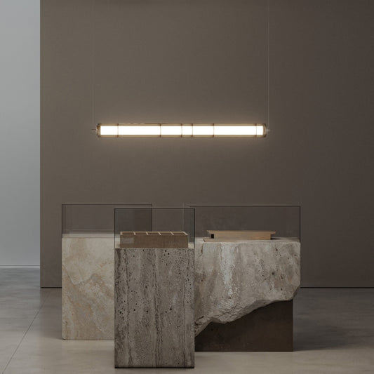 Stacking Naked Horizontal Linear Pendant