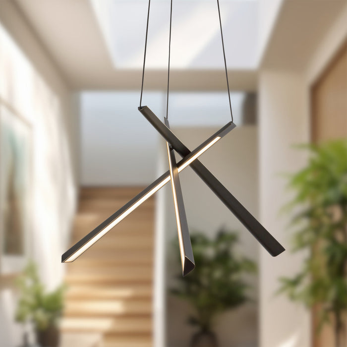 Lex LED Chandelier by Kuzco Lighting